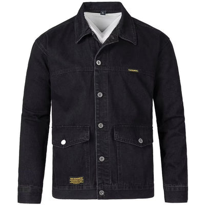 Chaqueta Denim Coreana Slim Fit para Hombre - Image 12