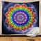 Tapiz Mandala Floral Galáctico
