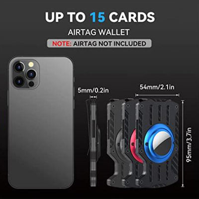 Billetera Ultradelgada de Aluminio con AirTag para Hombre - Image 7