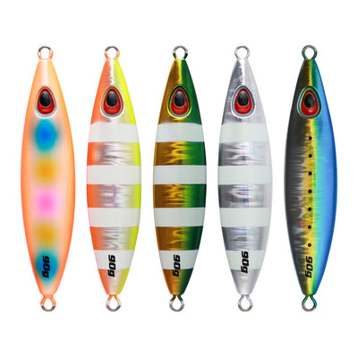 Señuelo Luminoso UV para Pesca en Barco - Placa Basculante 60g/90g - Image 3