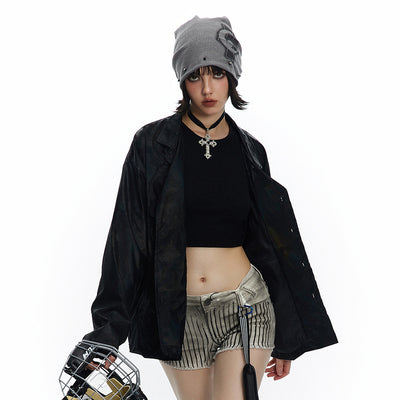 Chaqueta Night Shadow con Patrón Versátil para Hombre y Mujer - Image 18