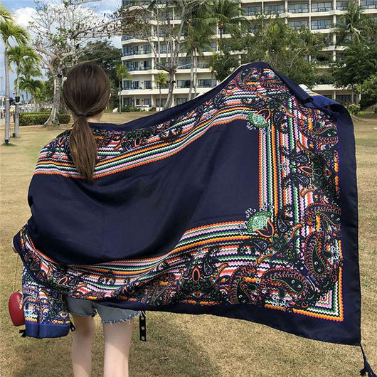 Bufanda Étnica Larga Estilo Coreano para Verano y Otoño - Image 25