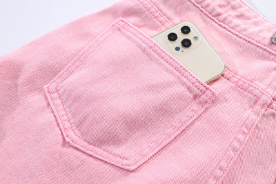 Shorts de Mezclilla Infantiles con Tirantes Ajustables - Image 5
