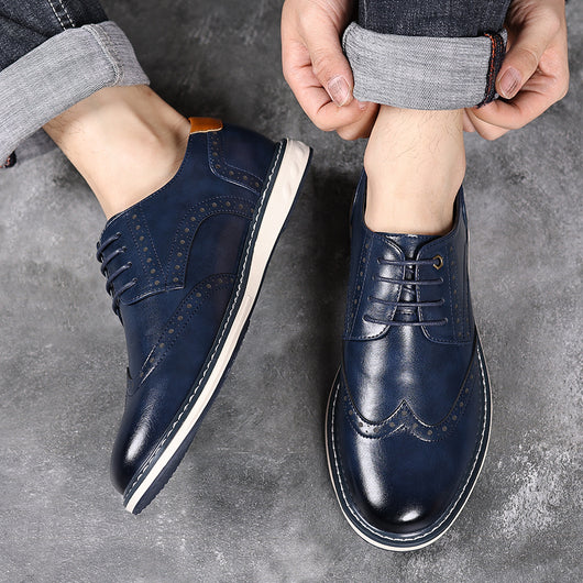 Zapatos de Cuero para Hombre Estilo Ejecutivo Británico - Image 10