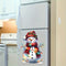 Pegatinas Navideñas Impermeables para Baño - Muñeco de Nieve