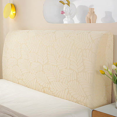 Funda Protectora Jacquard Antipolvo para Respaldo de Cama de Madera