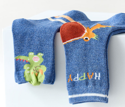 Calcetines Infantiles con Dinosaurio y Estrella - Diseño Moderno para Niños - Image 7