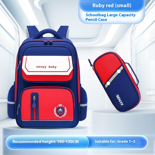 Mochila Escolar Ergonómica con Protección de Columna y Tela Impermeable - Image 43