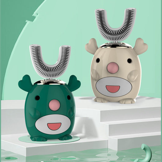Cepillo de Dientes Ultrasónico Automático USB con Diseño Infantil