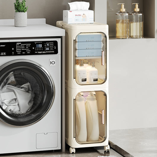 Gabinete Organizador Plegable Multifuncional para Baño