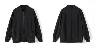 Chaqueta Bomber Vintage Efecto Desgastado - Image 14