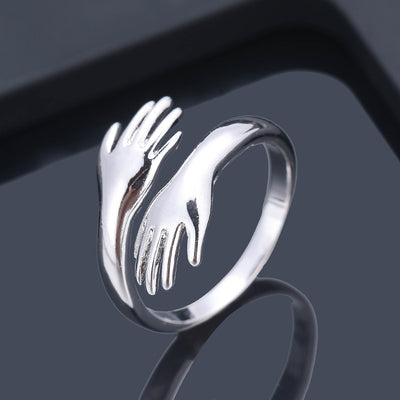 Anillo de Dos Manos Elegante - Image 8