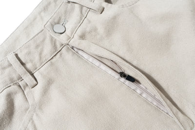 Pantalón Cargo Ancho con Pliegues y Cierre Lateral - Image 20