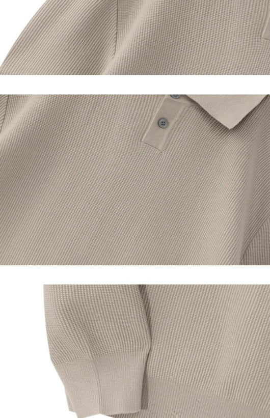 Suéter Ejecutivo Slim Fit Estilo Británico para Hombre - Image 28