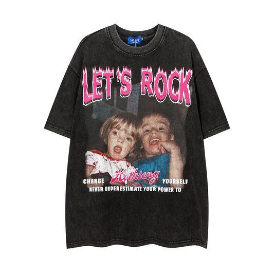 Camiseta Personalizada de Algodón para Hombre