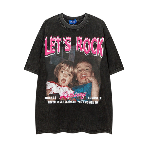 Camiseta Personalizada de Algodón para Hombre