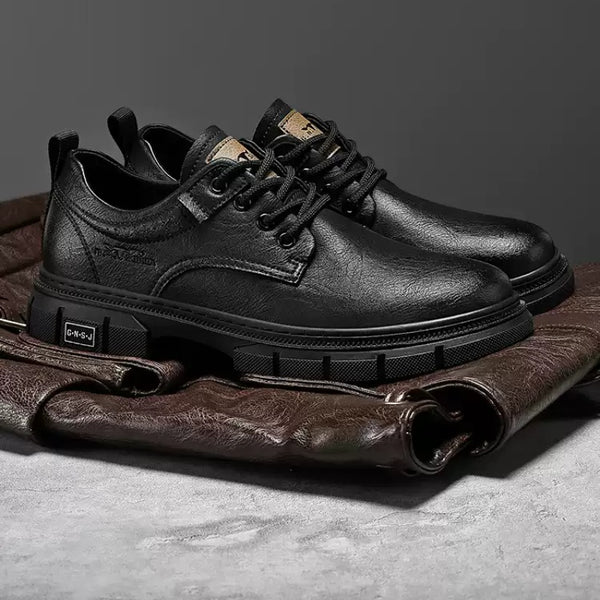 Zapatos de Cuero Ejecutivos para Hombre - Primavera y Otoño