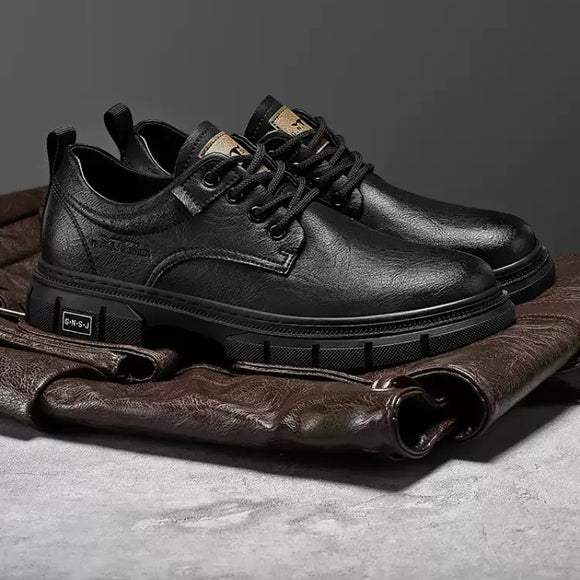 Zapatos de Cuero Ejecutivos para Hombre - Primavera y Otoño