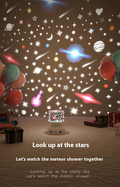 Lámpara Proyectora de Estrellas con Bluetooth y Luz Luminosa - Image 17