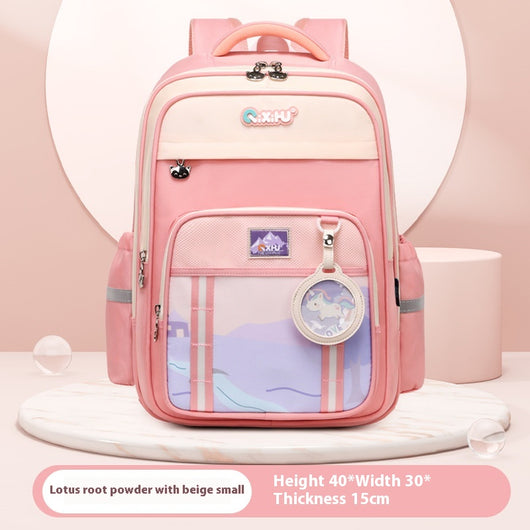 Mochila Escolar de Gran Capacidad Ligera y Resistente para Primaria - Image 13