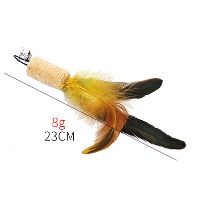 Cabeza de Juguete Pluma para Gatos - Repuesto DIY - Image 8