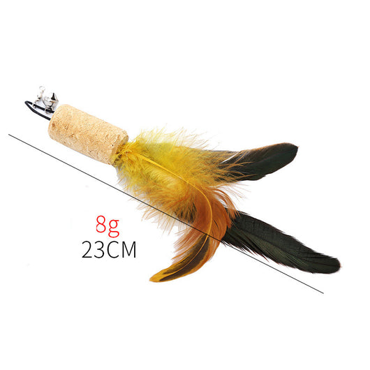 Cabeza de Juguete Pluma para Gatos - Repuesto DIY - Image 8