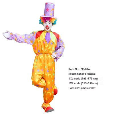 Disfraz de Payaso para Adultos y Niños - Traje Completo para Escenario - Image 14