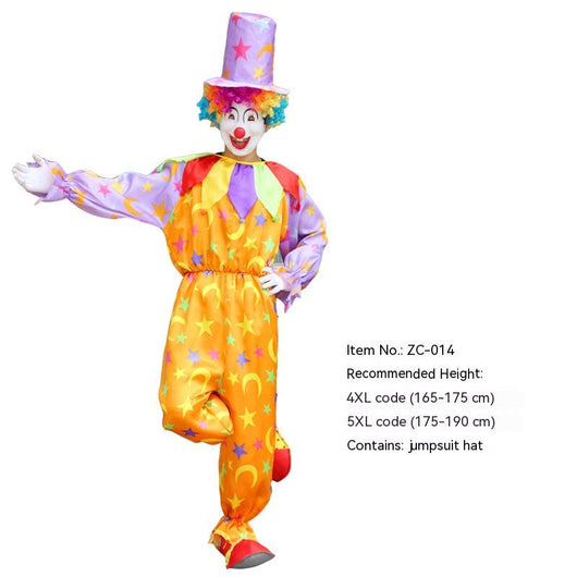 Disfraz de Payaso para Adultos y Niños - Traje Completo para Escenario - Image 14