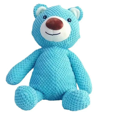 Juguete Masticable para Perros Grandes - Peluche Sonoro con Forma de Oso para Entrenamiento Dental - Image 9