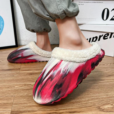 Pantuflas Térmicas Antideslizantes para Parejas - Algodón Impermeable - Image 15