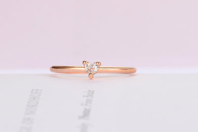 Anillo de Corazón Elegante para Mujer con Circonia y Baño de Oro Real - Image 13