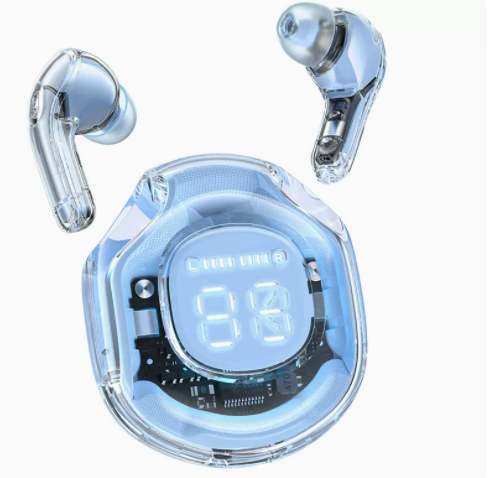 Auriculares Bluetooth ACEFAST Crystal Color 2 - Sonido Premium Compacto - Image 4