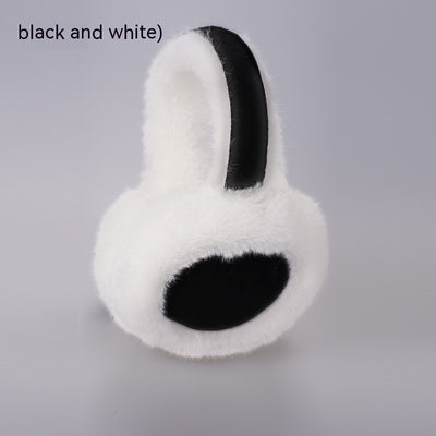 Orejeras Plegables de Felpa para Mujer - Abrigo Otoño e Invierno - Image 8