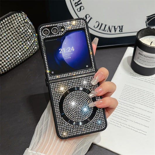 Cargador Inalámbrico Plegable con Funda Magnética y Correa de Transporte - Image 6