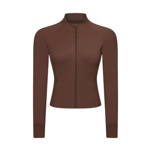 Cardigan Deportivo Ajustado de Manga Larga para Yoga - Image 9