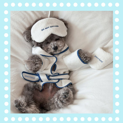 Bata de Baño para Mascotas - Albornoz Suave para Perros Bichón y Teddy - Image 8