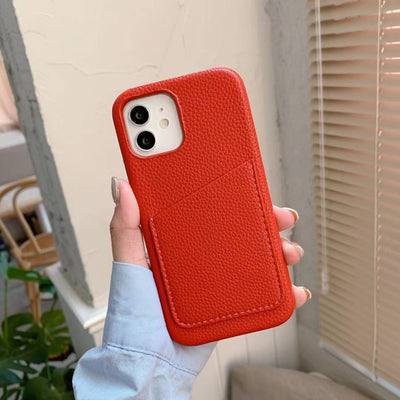 Funda para Teléfono con Ranura para Tarjetas y Textura Piel de Cocodrilo - Image 6