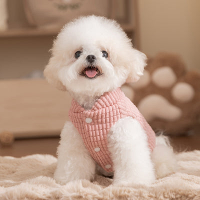 Abrigo Térmico para Perros Pequeños y Medianos - Chaleco Acolchado Cuadrille para Otoño e Invierno - Image 7