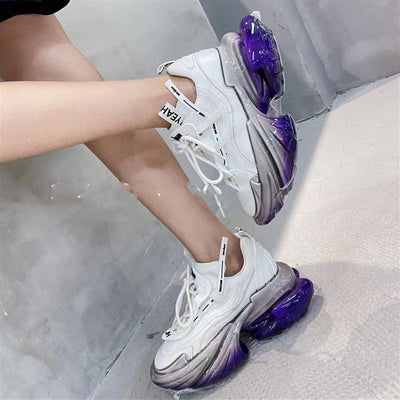 Zapatillas Deportivas Casual para Mujer con Suela Gruesa de Gel - Image 2