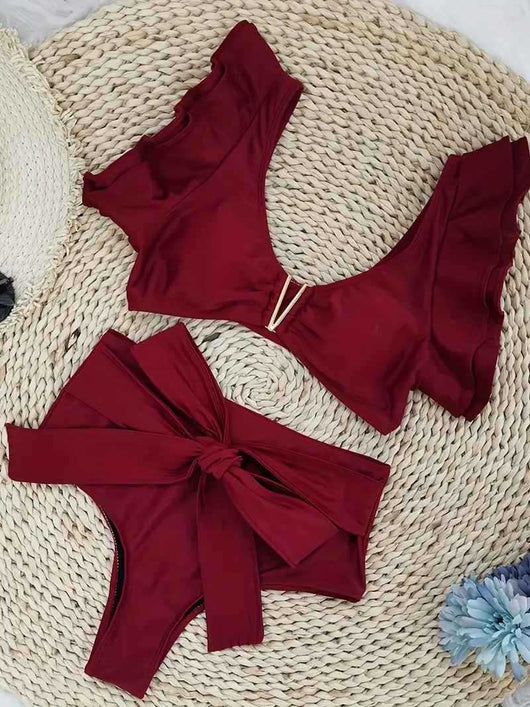 Bikini Dos Piezas Estilo Occidental para Mujer - Image 14