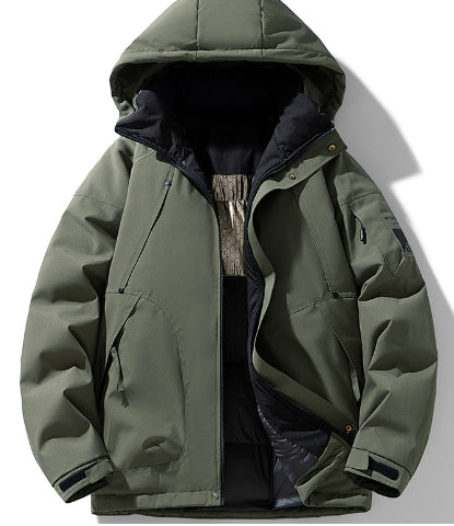 Chaqueta Acolchada Deportiva Casual para Hombre - Abrigo de Invierno - Image 7