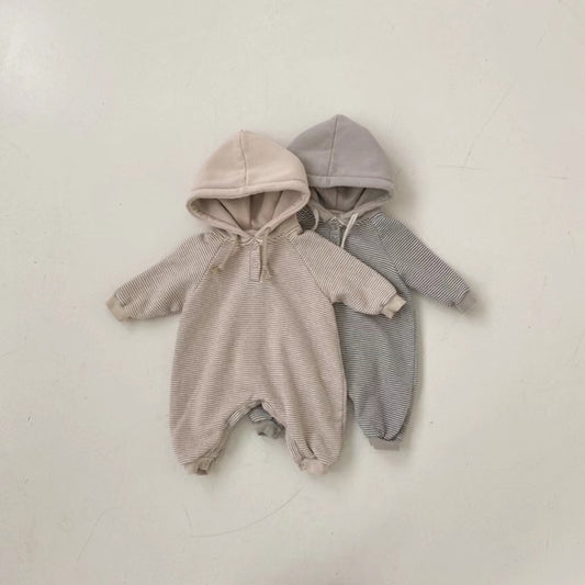 Body Deportivo Infantil con Capucha y Manga Larga