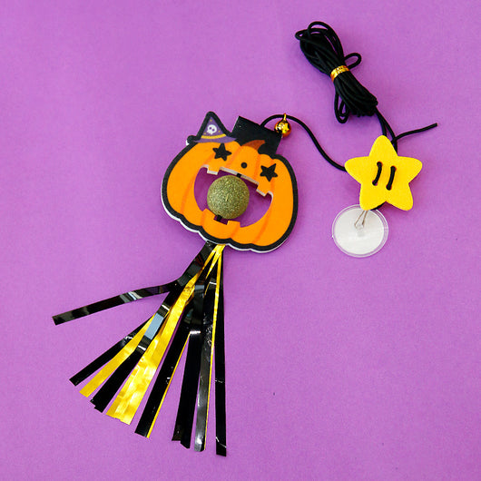 Juguete Interactivo de Plumas con Cuerda Elástica para Gatos - Image 7