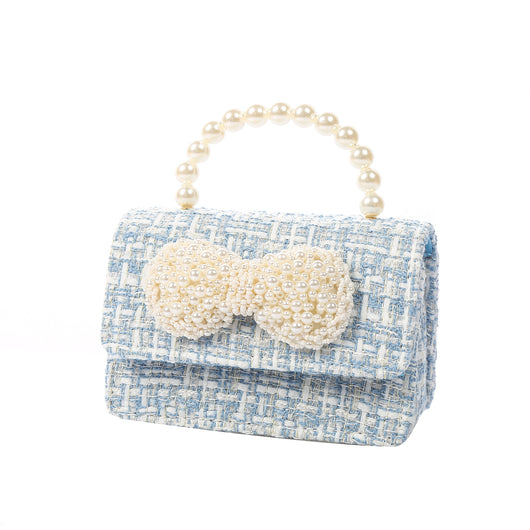 Bolso Mensajero Doble Propósito con Detalle de Moño Perla - Image 15
