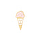 Hot Selling Milk Pizza Coffee Food Toys Props Metal Brooch XZ4129