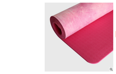 Tapete de Yoga Premium Ante Terciopelo Venado con Diseño Floral Antideslizante - Image 3