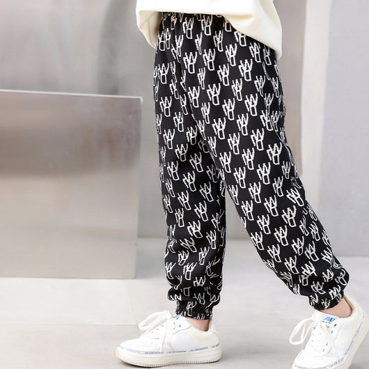 Pantalones Cálidos de Terciopelo para Niños - Estilo Casual Trendy - Image 15