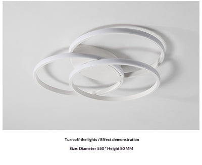 Lámpara de Techo LED Estilo Nórdico para Recámara Principal - Diseño Moderno e Inteligente - Image 14