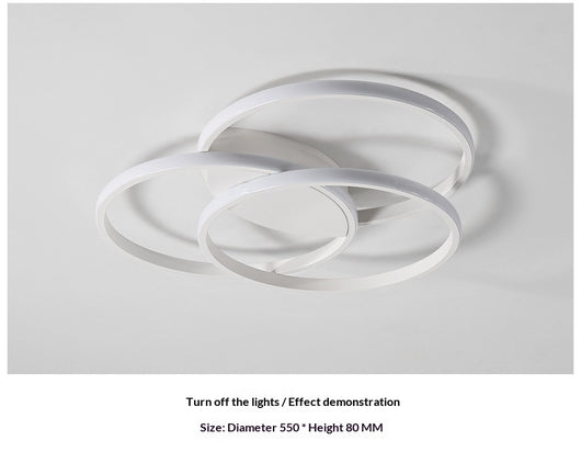Lámpara de Techo LED Estilo Nórdico para Recámara Principal - Diseño Moderno e Inteligente - Image 14