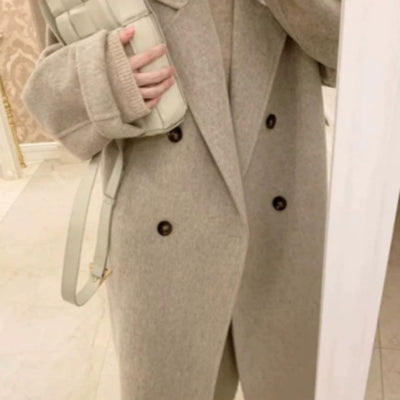 Abrigo de Lana Grueso para Mujer en Talla Pequeña - Image 2